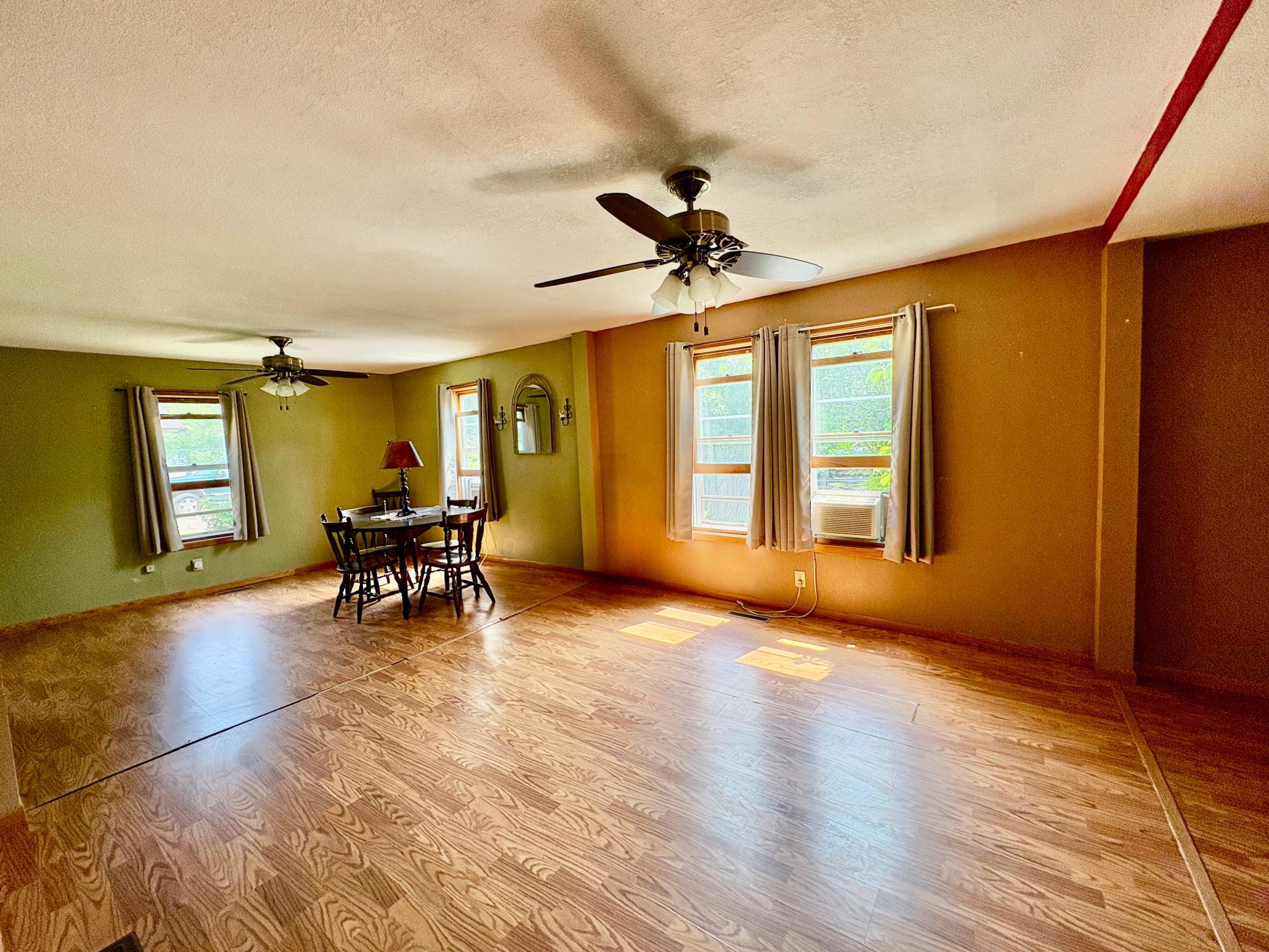 Spacious main level living space