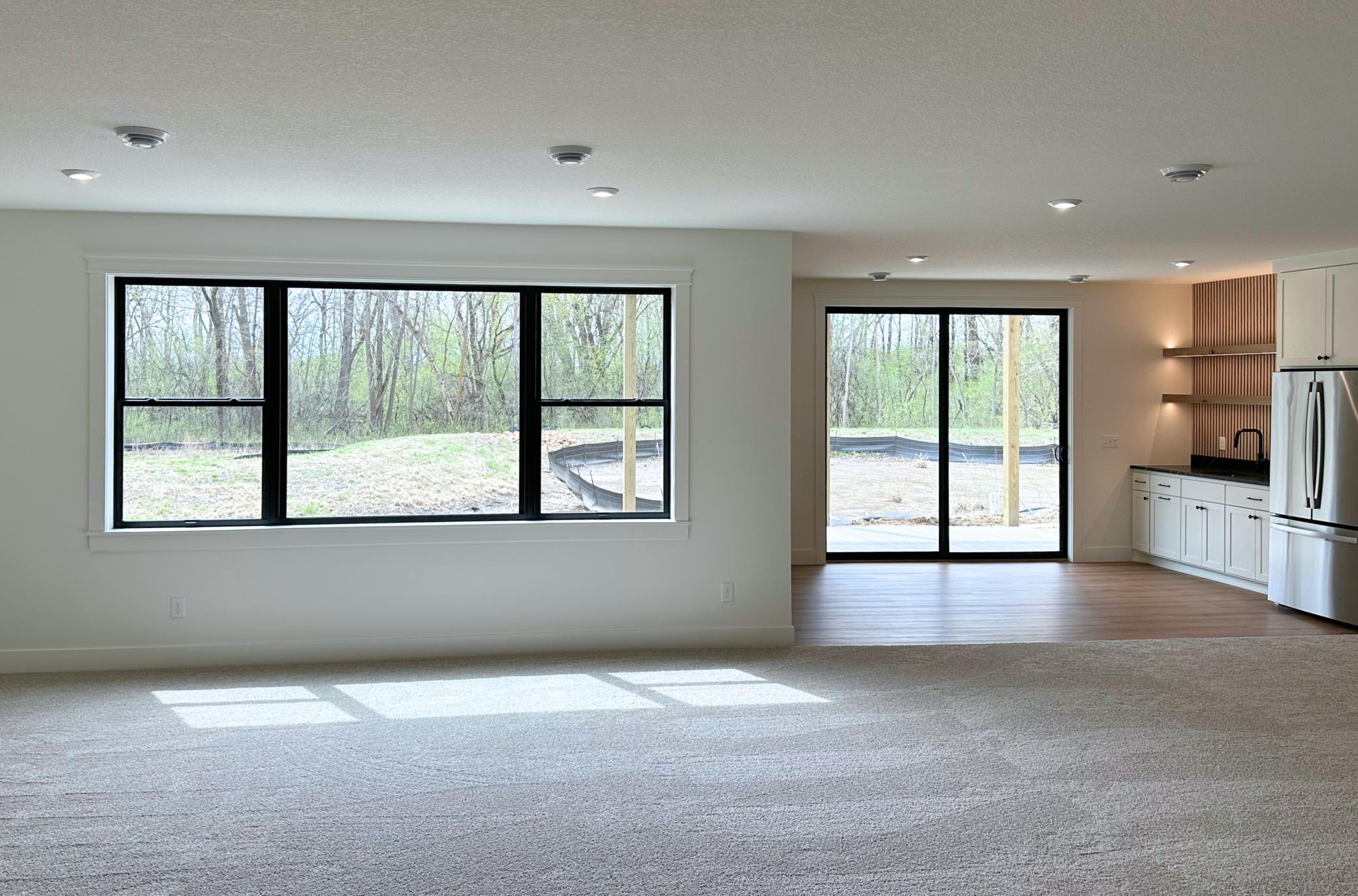 Lower Level Walk-Out & Wet Bar