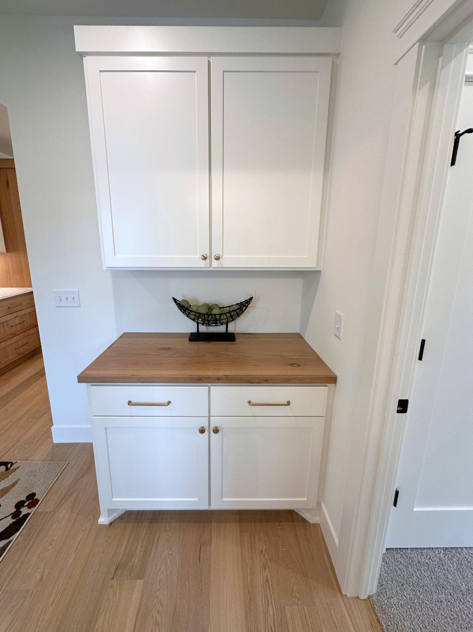 Drop Station in Mud Room