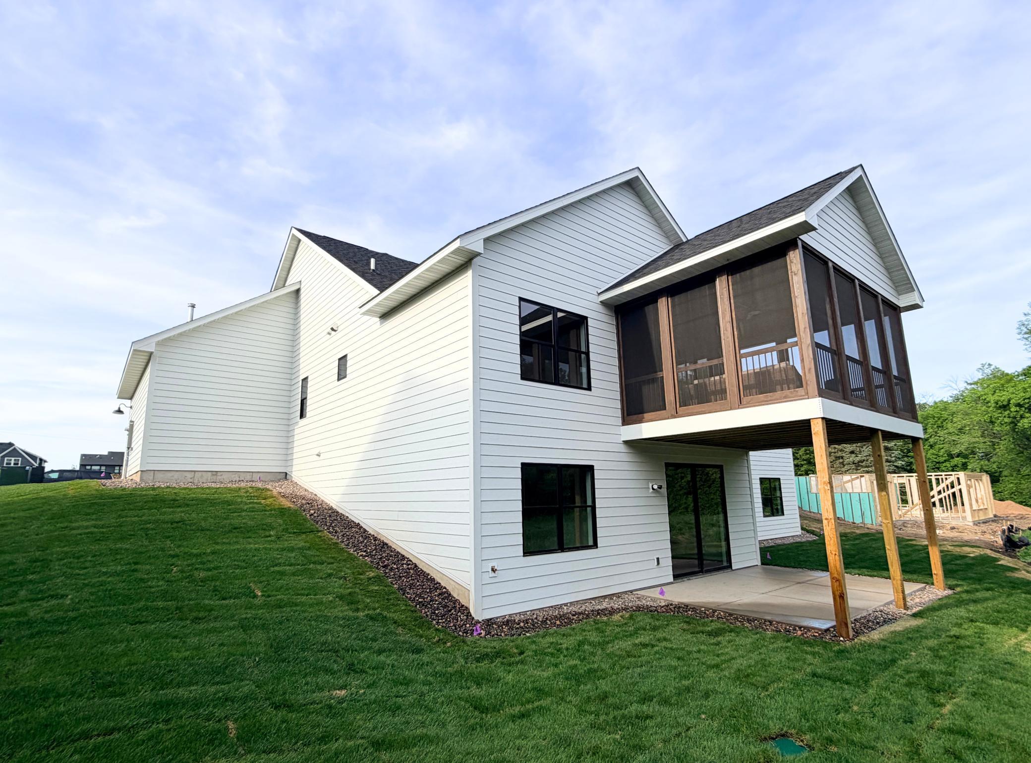 Walkout exterior