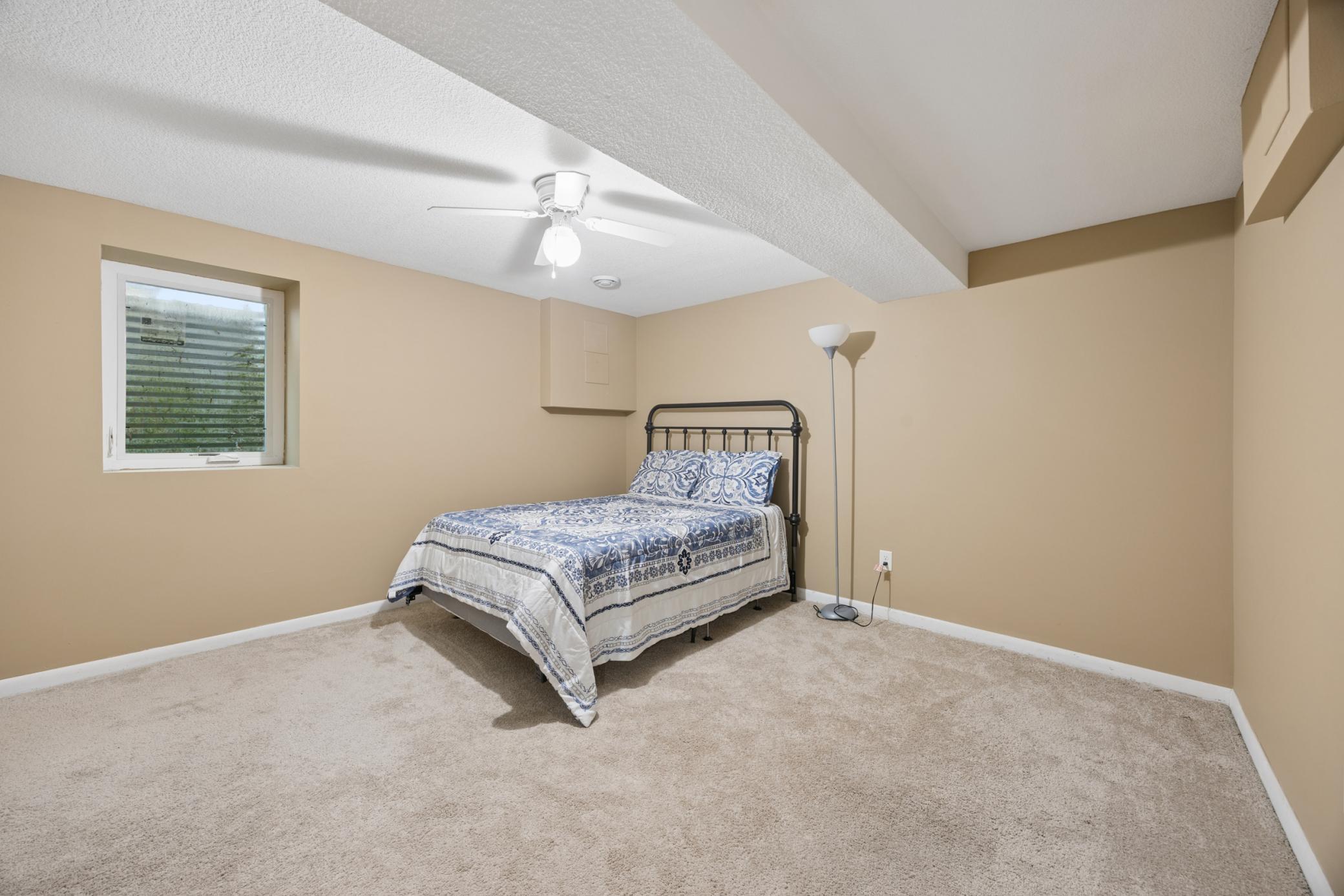 Third lower level bedroom