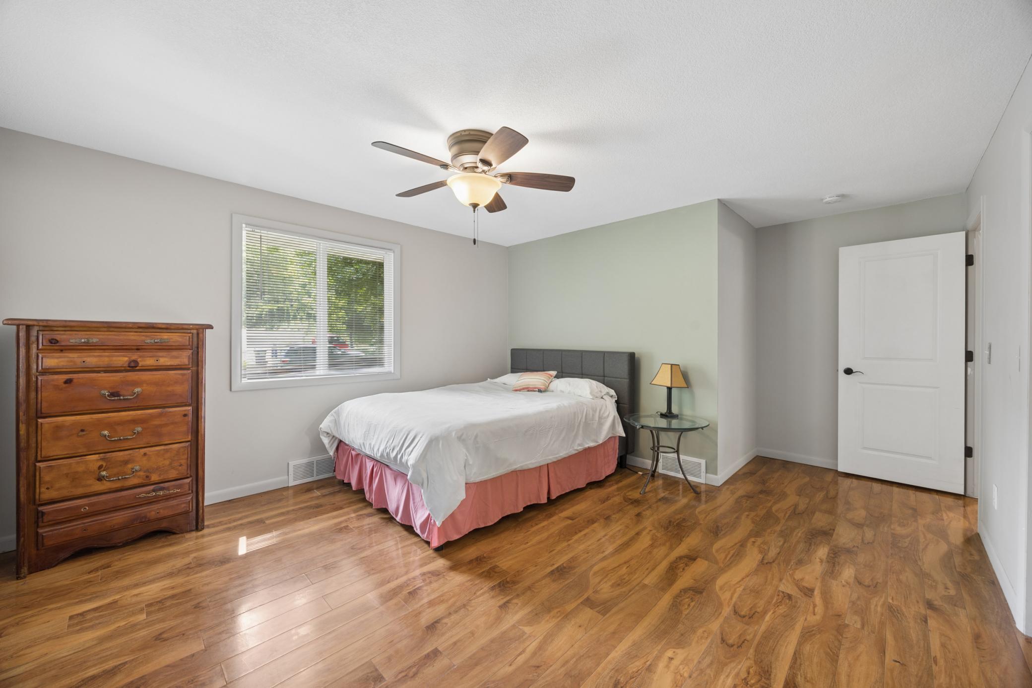 Large main level Owner's Suite