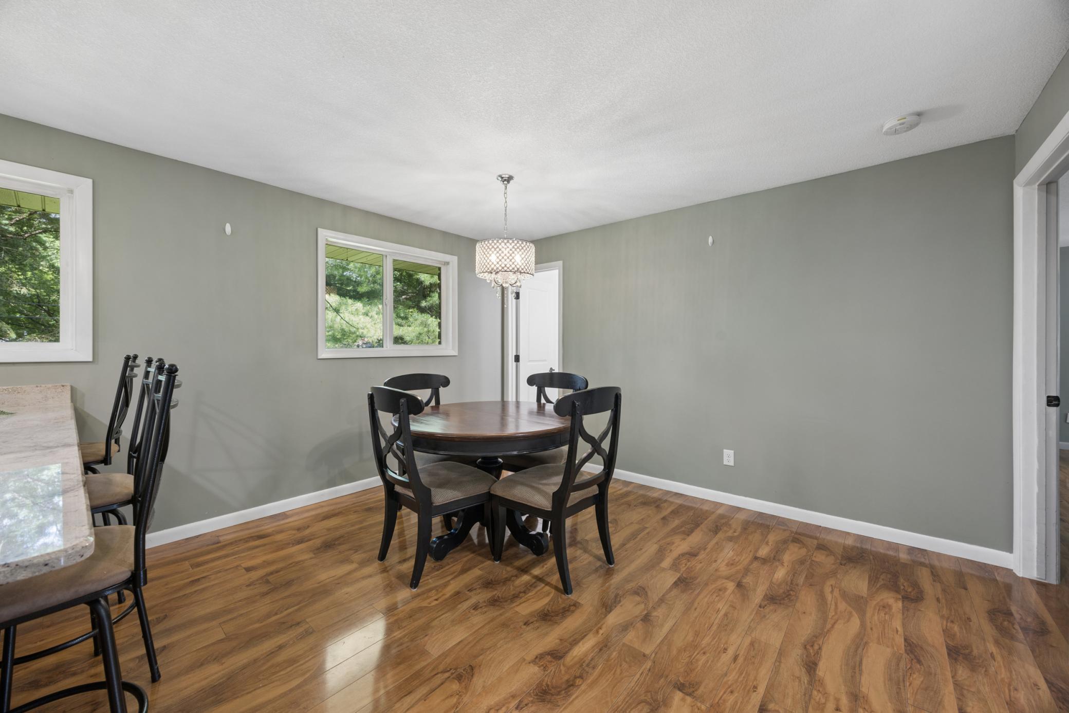 Informal dining room
