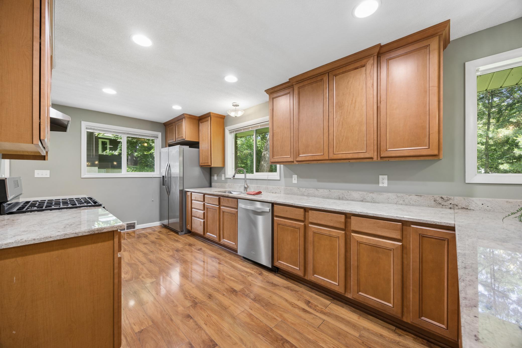 Stainless steel appliances