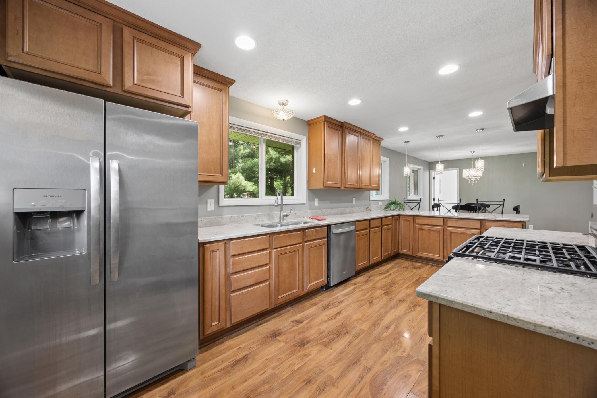 Spacious kitchen