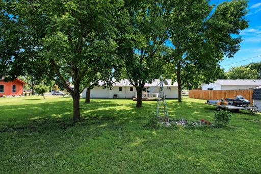 View of your amazing back yard that will be great for family time or entertaining
