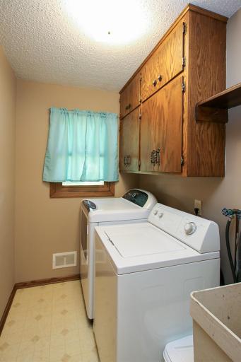 Main floor laundry room with newer dryer!