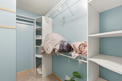 Large walk in closet