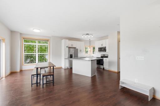 Spacious kitchen