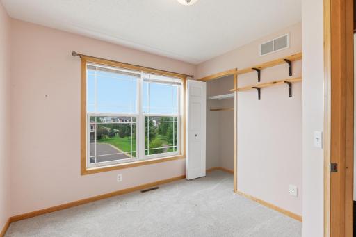 Spacious upper level bedroom