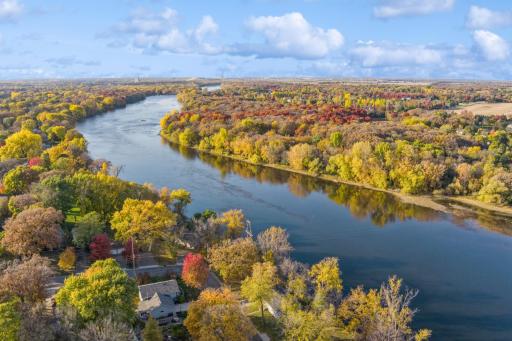 The beautiful city of Monticello has views of the Mississippi river