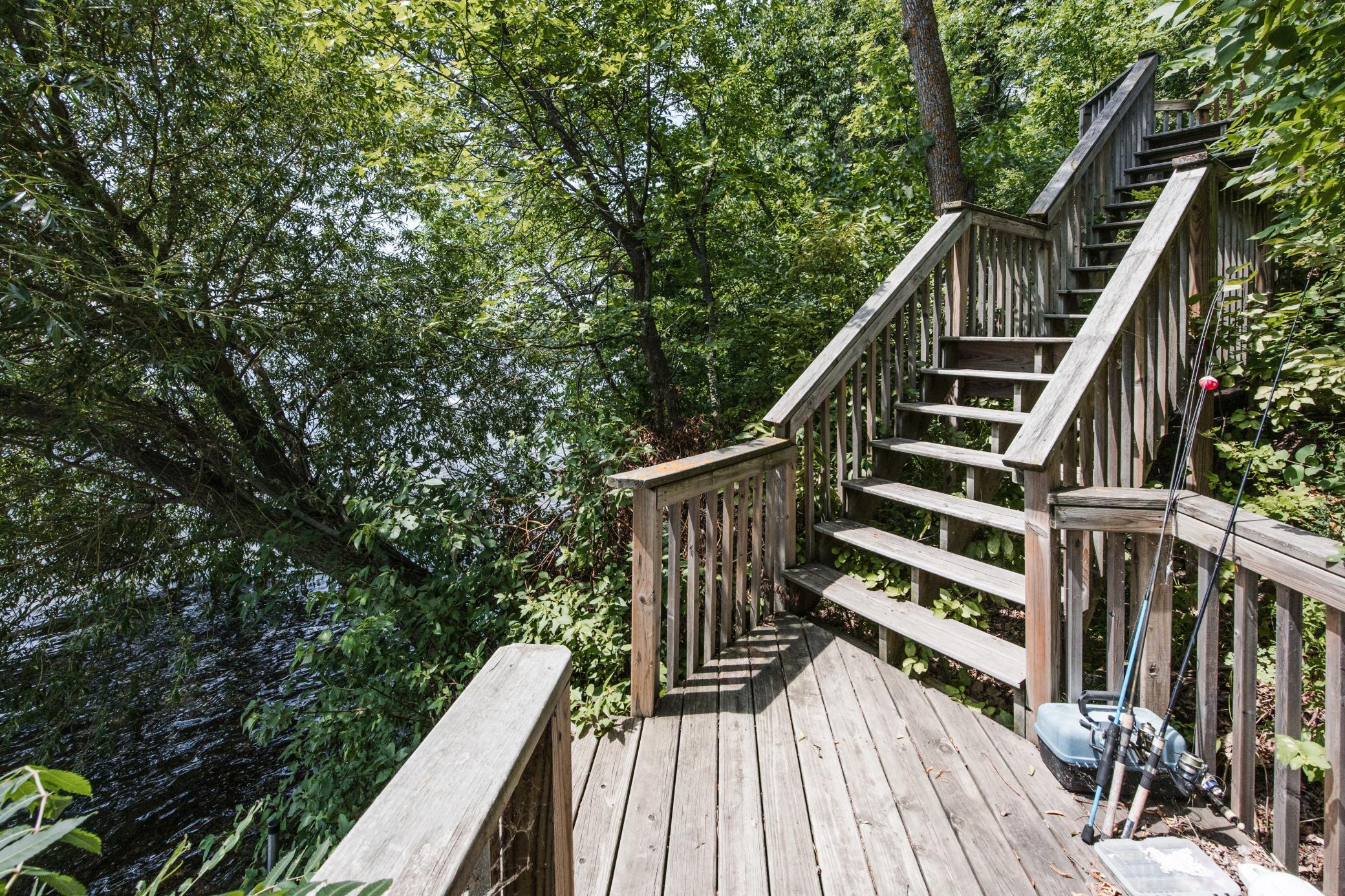 Stairs/Lake