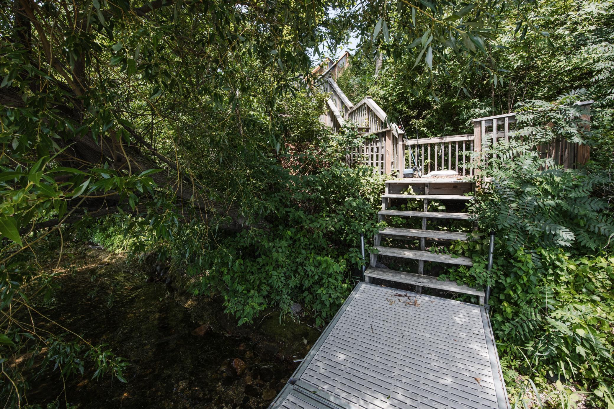 Stairs/Lake