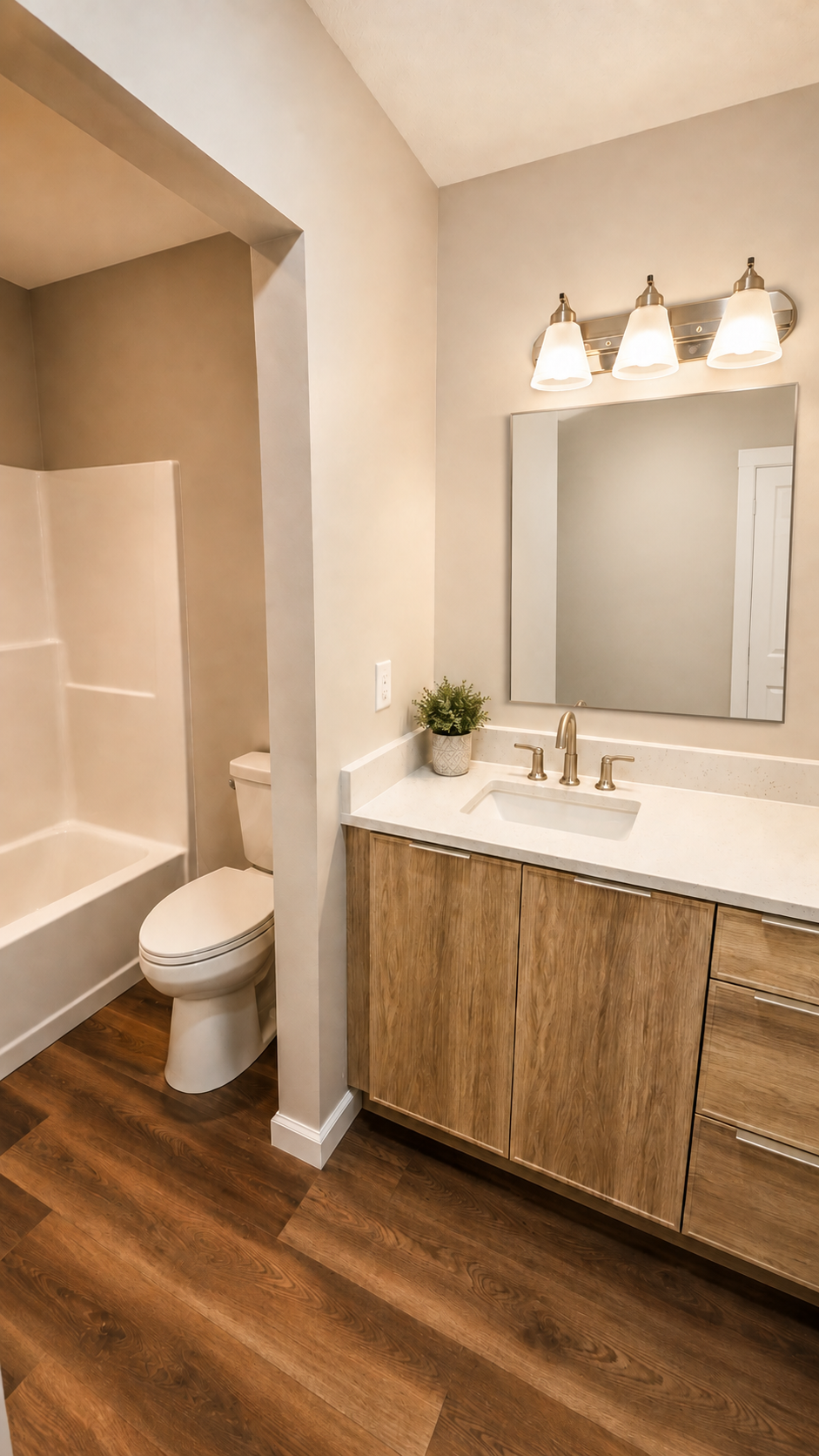 Bathroom upstairs