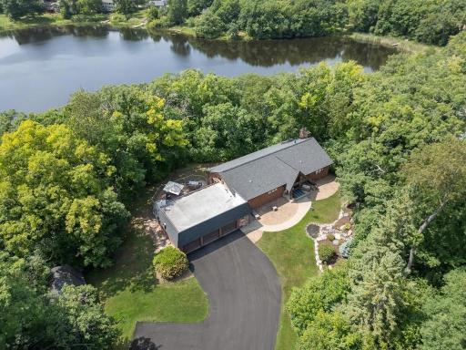 This close up aerial photo gives a great view of this property.