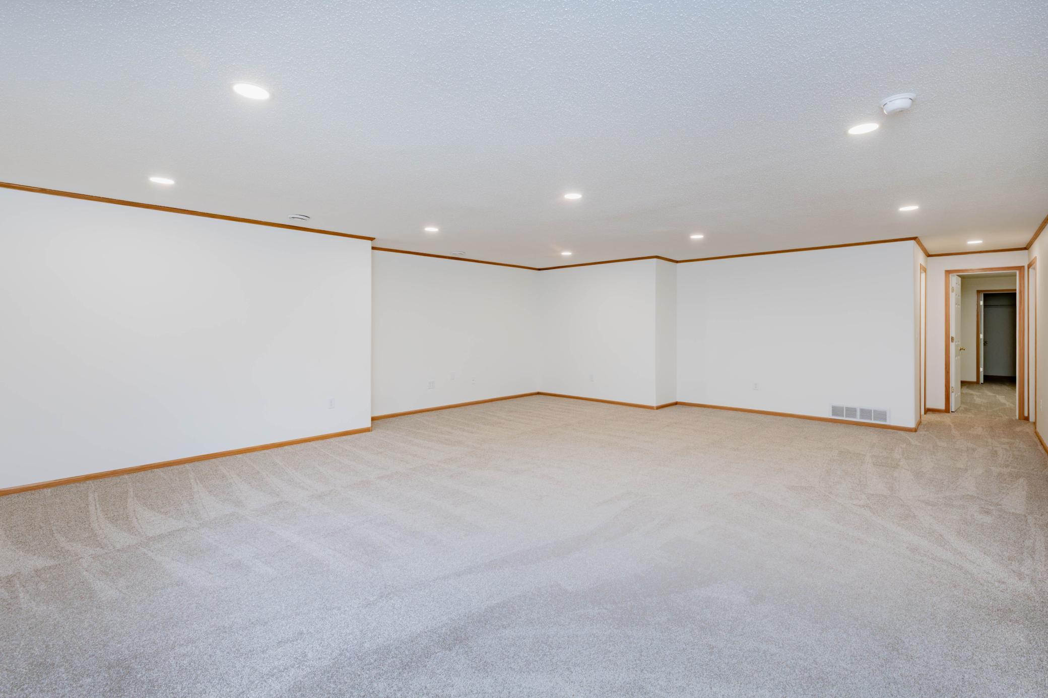 downstairs family room