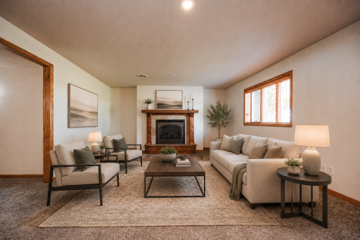 Virtually Staged LL Living Room