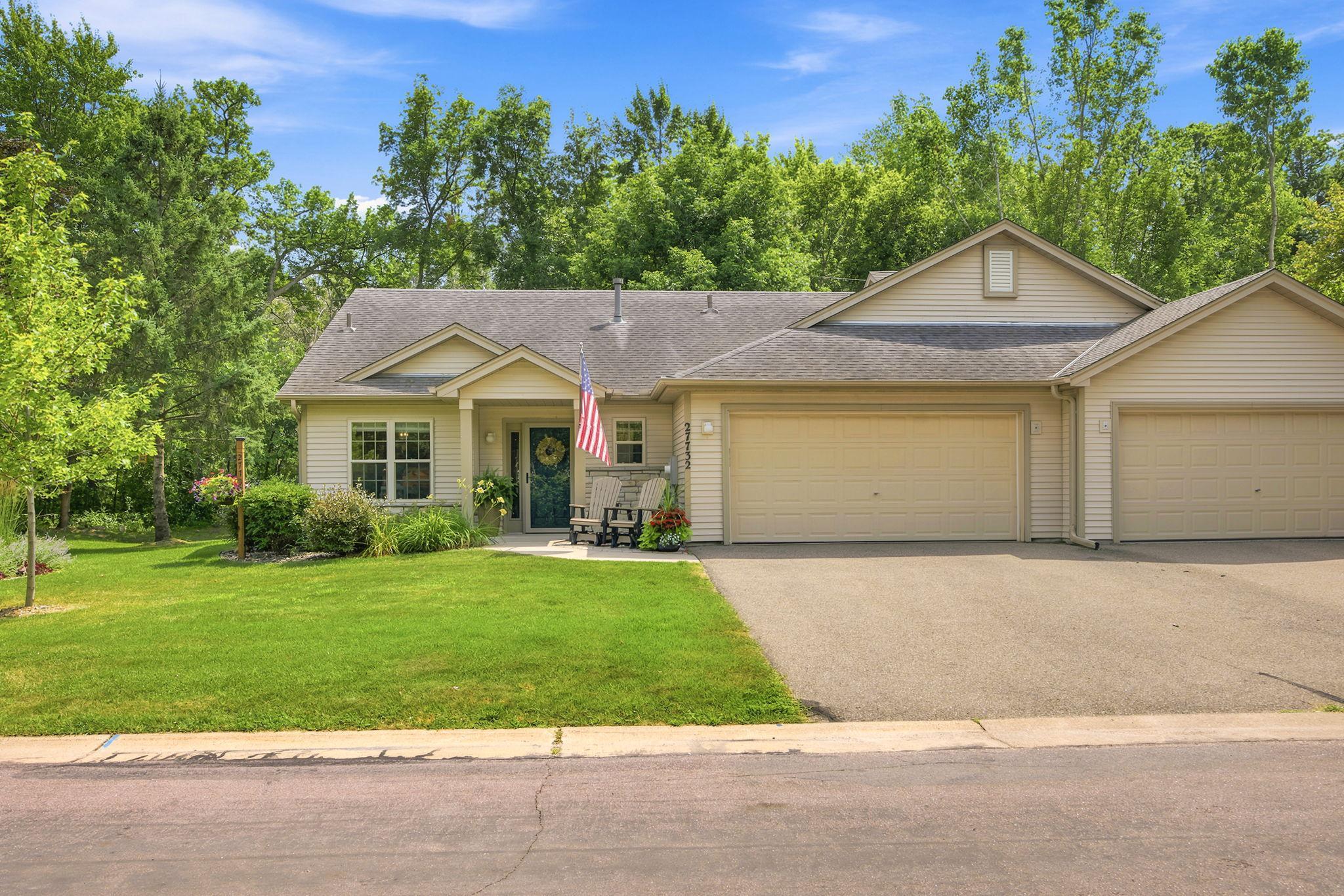 One of the better lots in the neighborhood backing up to woods and privacy.