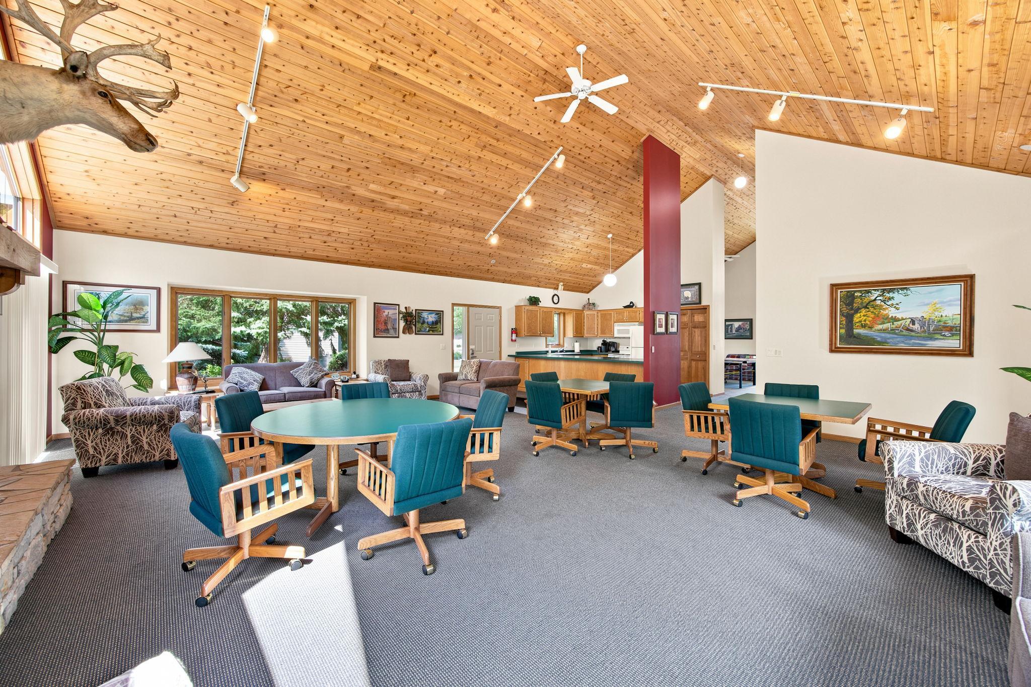 Gaming area.