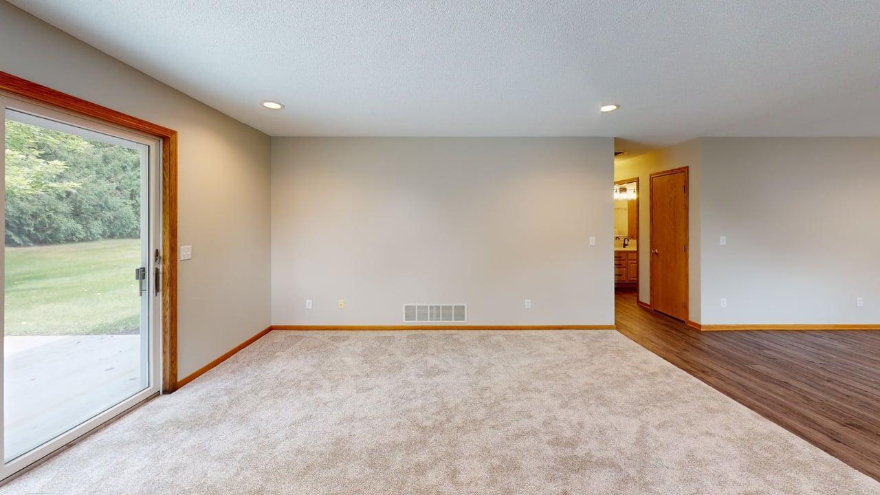 Living room out to rear patio