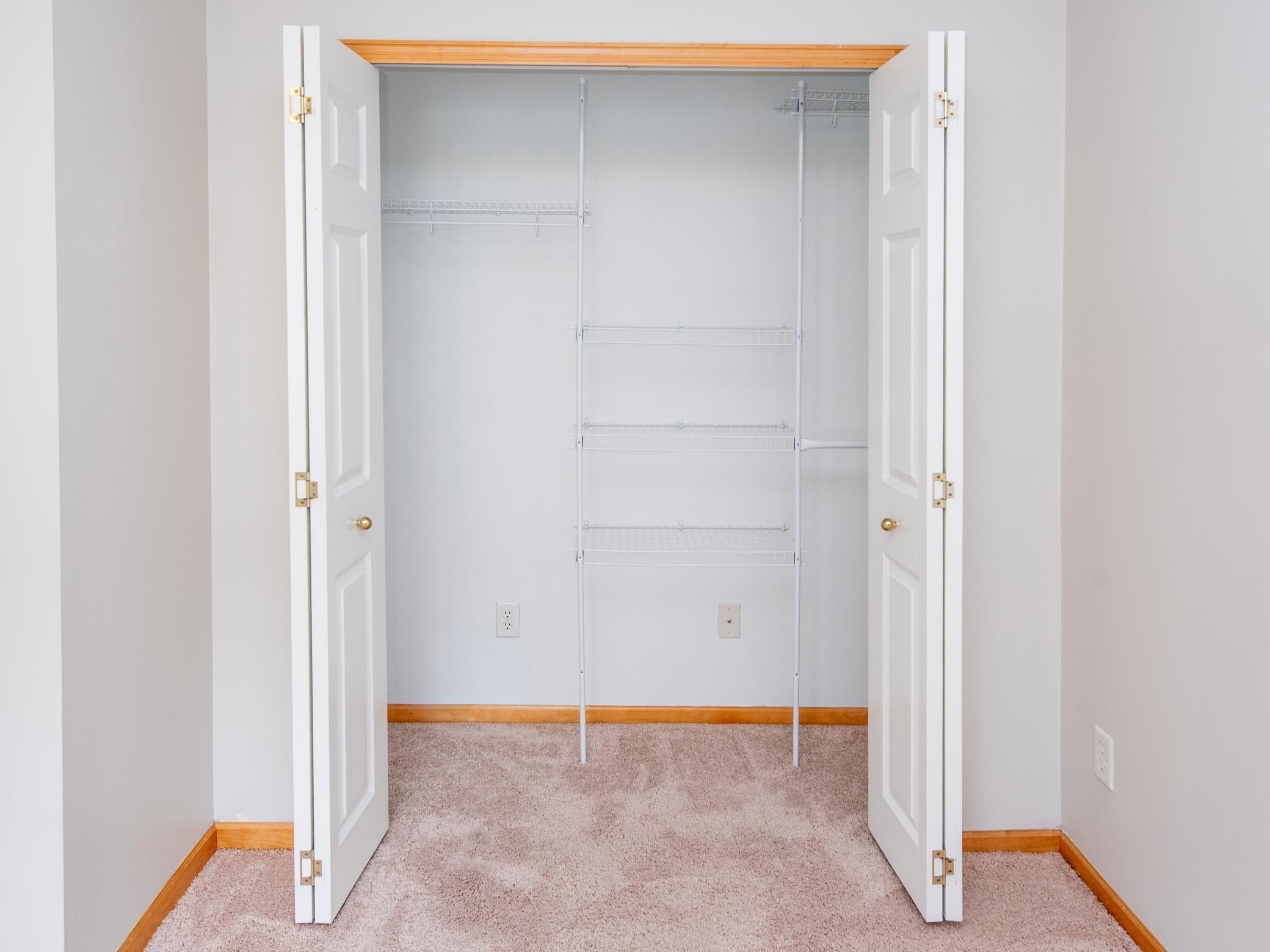 Organized closet systems