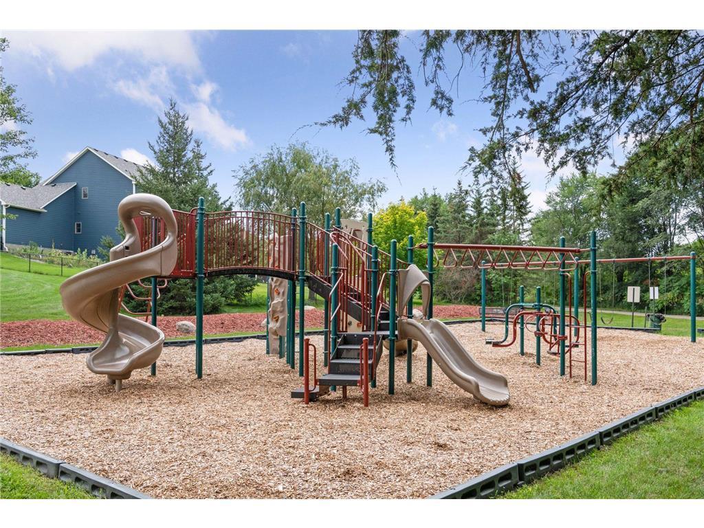 Playground located in the neighborhood just a short walk from the home