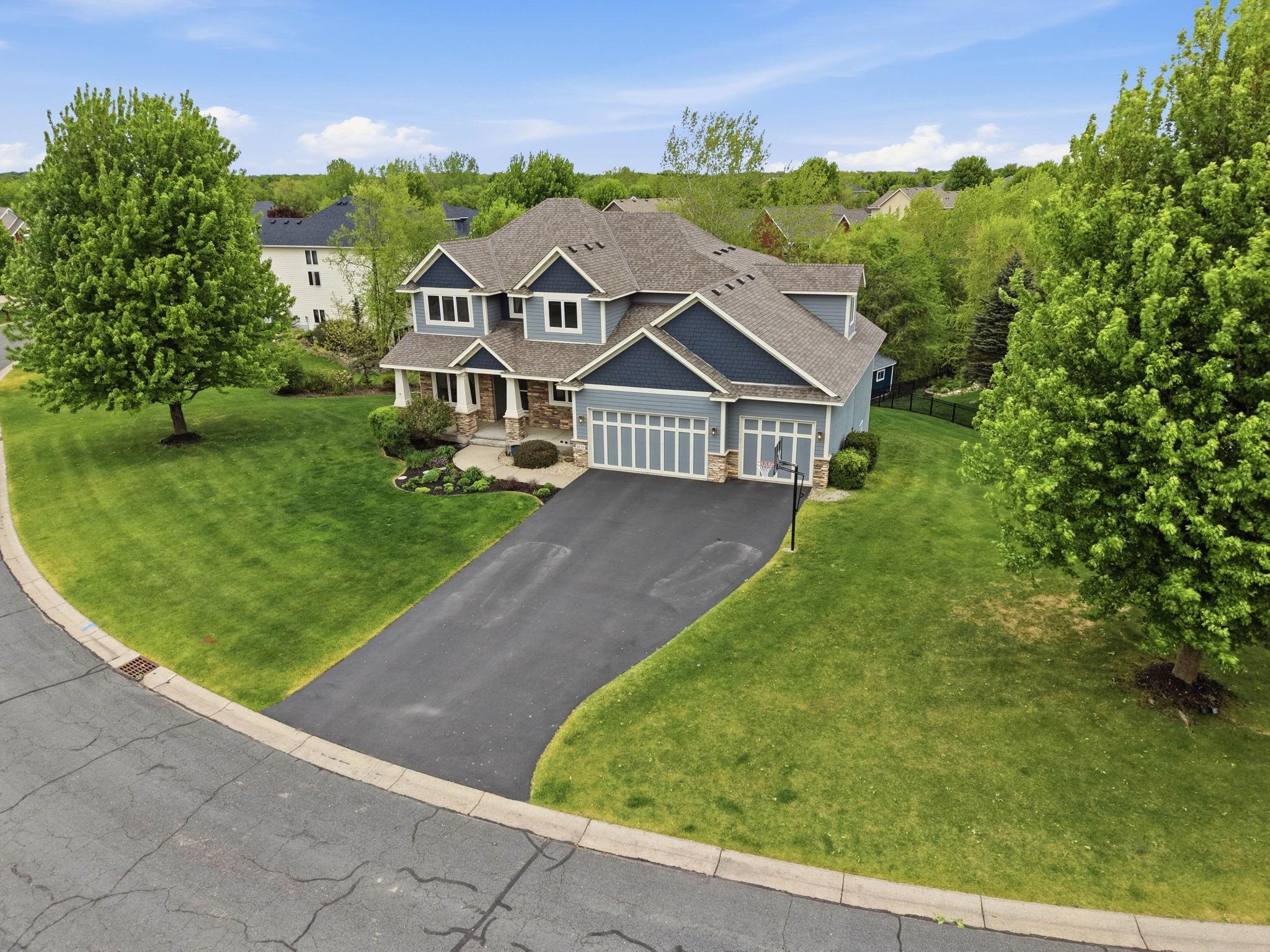 Located on the back curve of the neighborhood