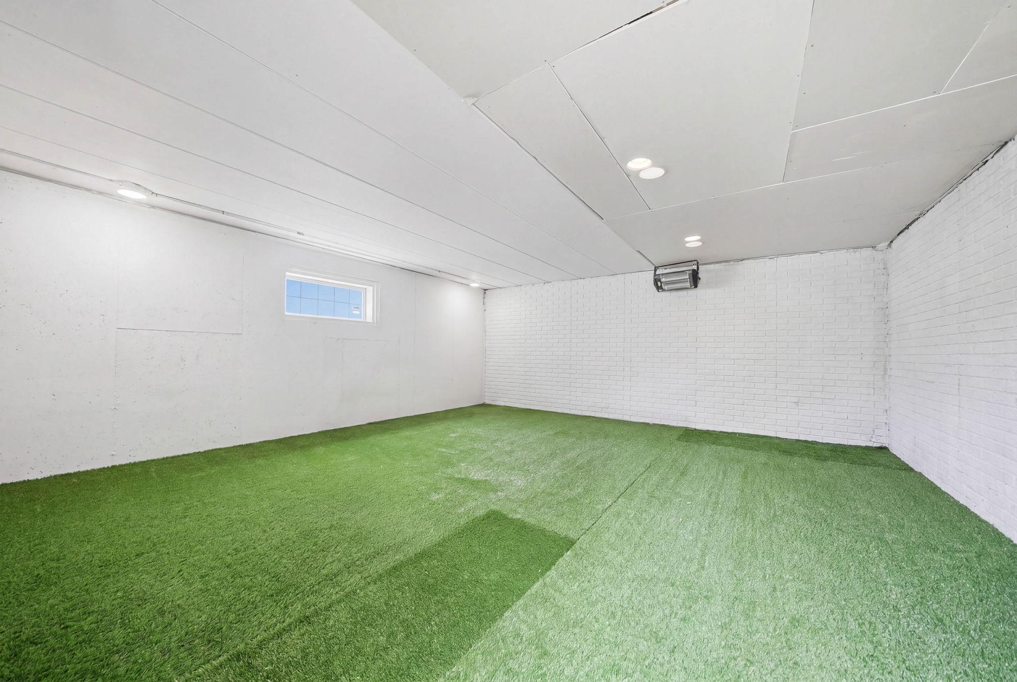 With it's own private entrance from the exterior, this tuck under 2-stall garage is another secretly unique feature of this home! Let your vision come to life. Rec room, gym, speak-easy, or even a potential mother-in-law suite