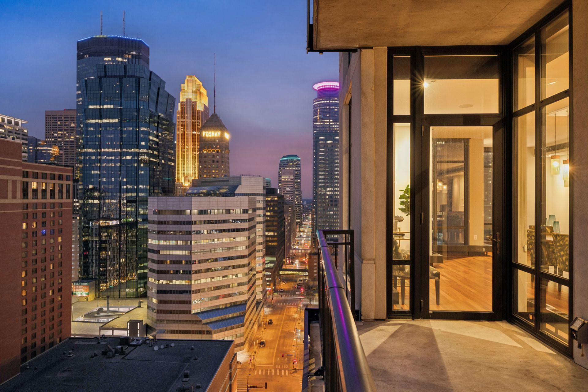 and gives you front row seats to the city!