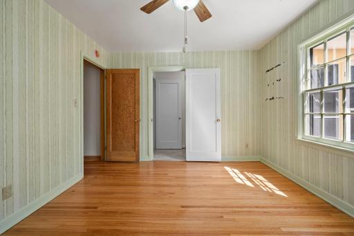 East side rear bedroom