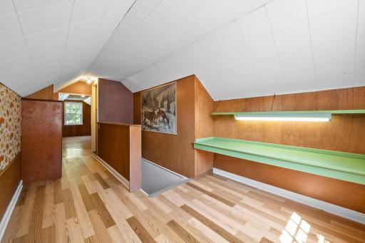 Second floor loft/office/hobby space