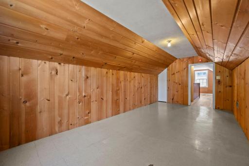 Over 7 ft ceilings in the second floor bedroom