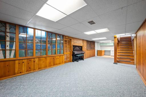 Piano included with sale