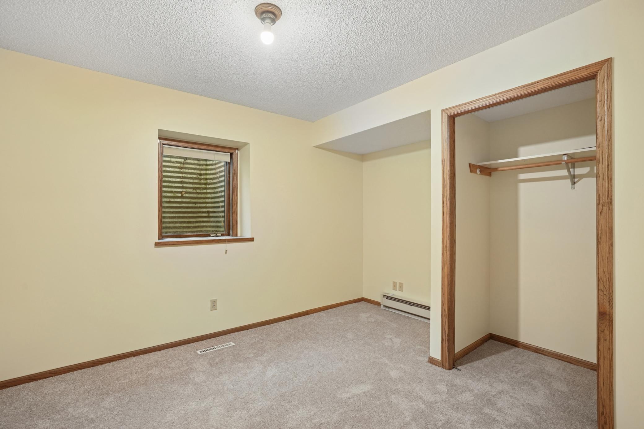 Lower level bedroom
