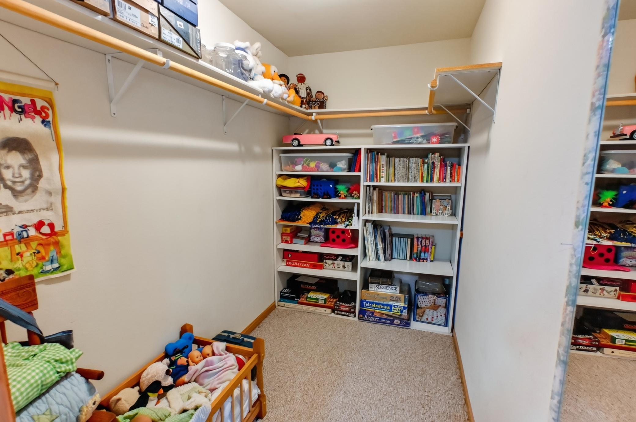 Bedroom 3 Walk in closet