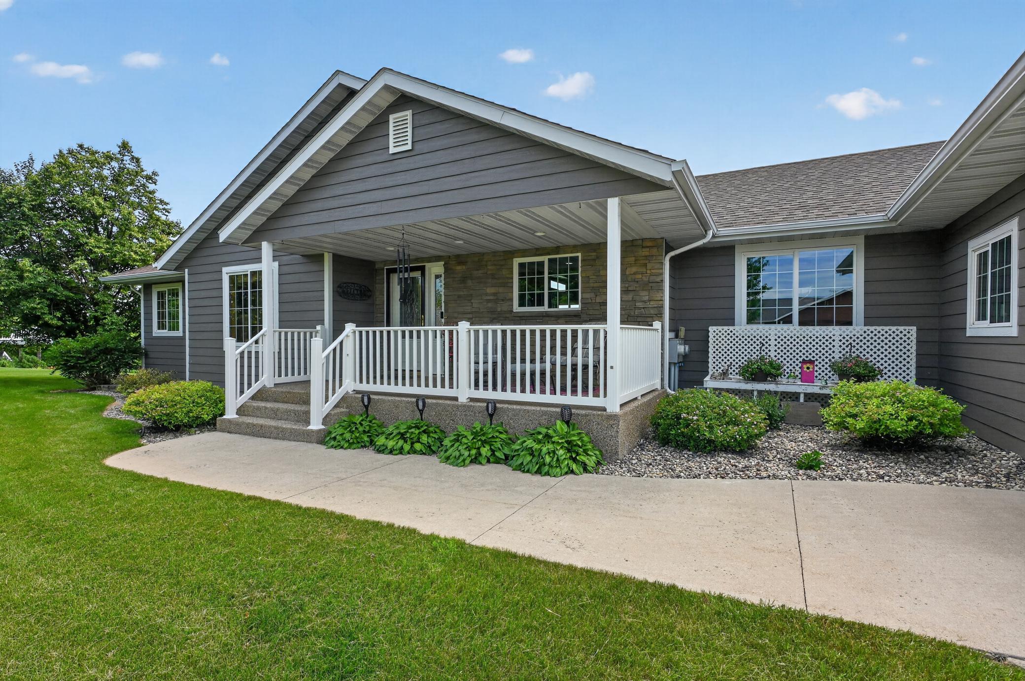 Large Covered Porch