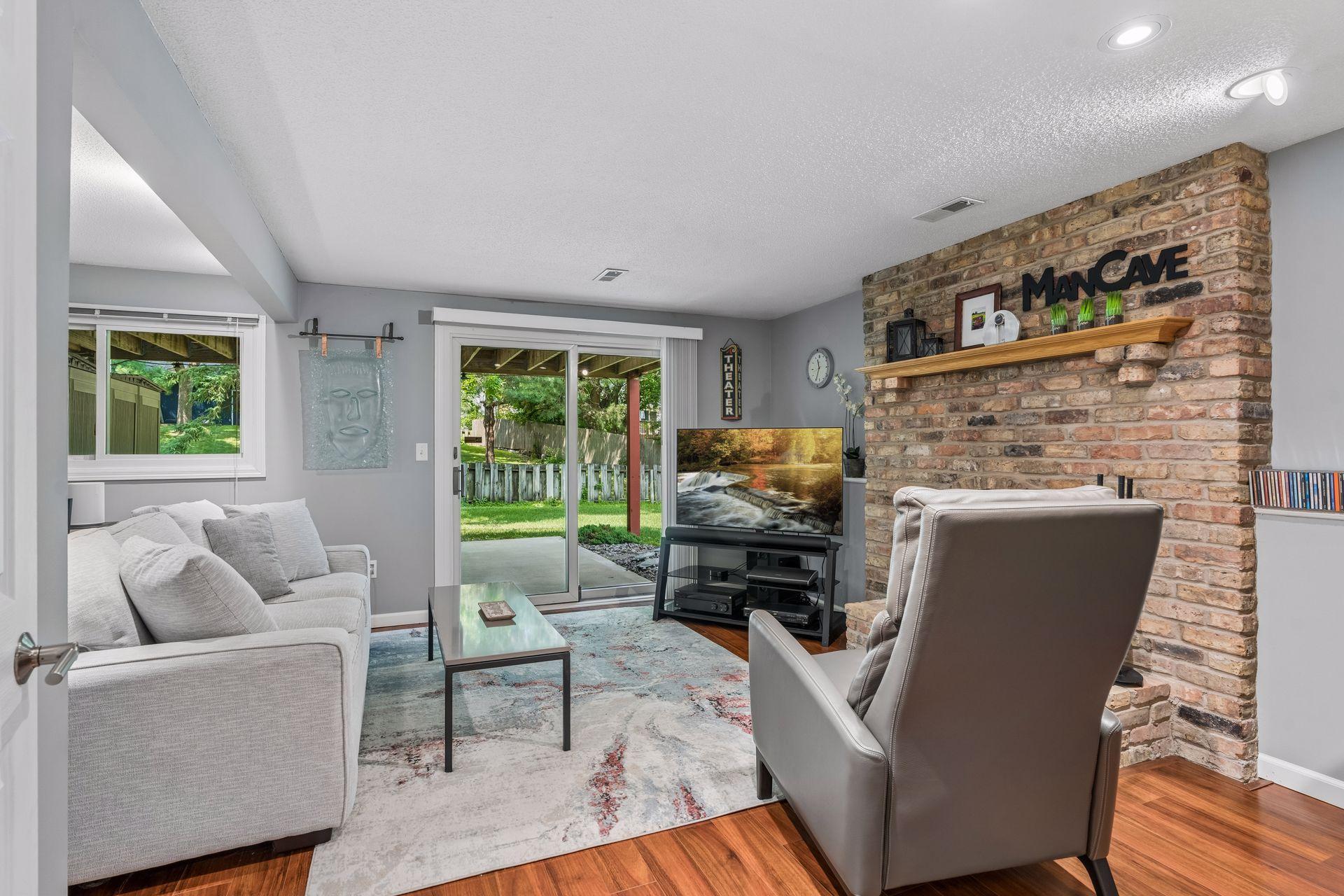 Lower level walkout Family Room