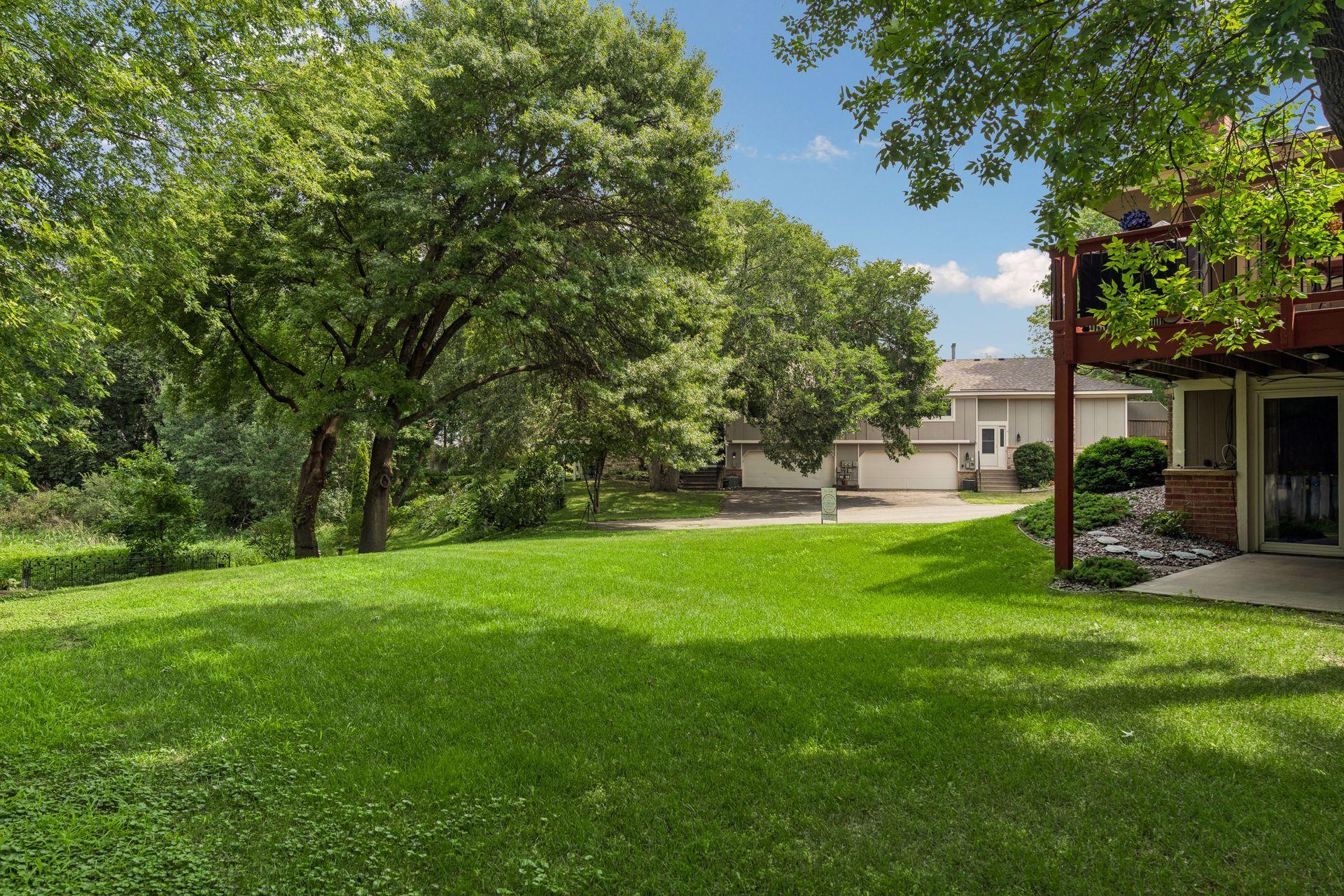 Large lot with plenty of trees and privacy