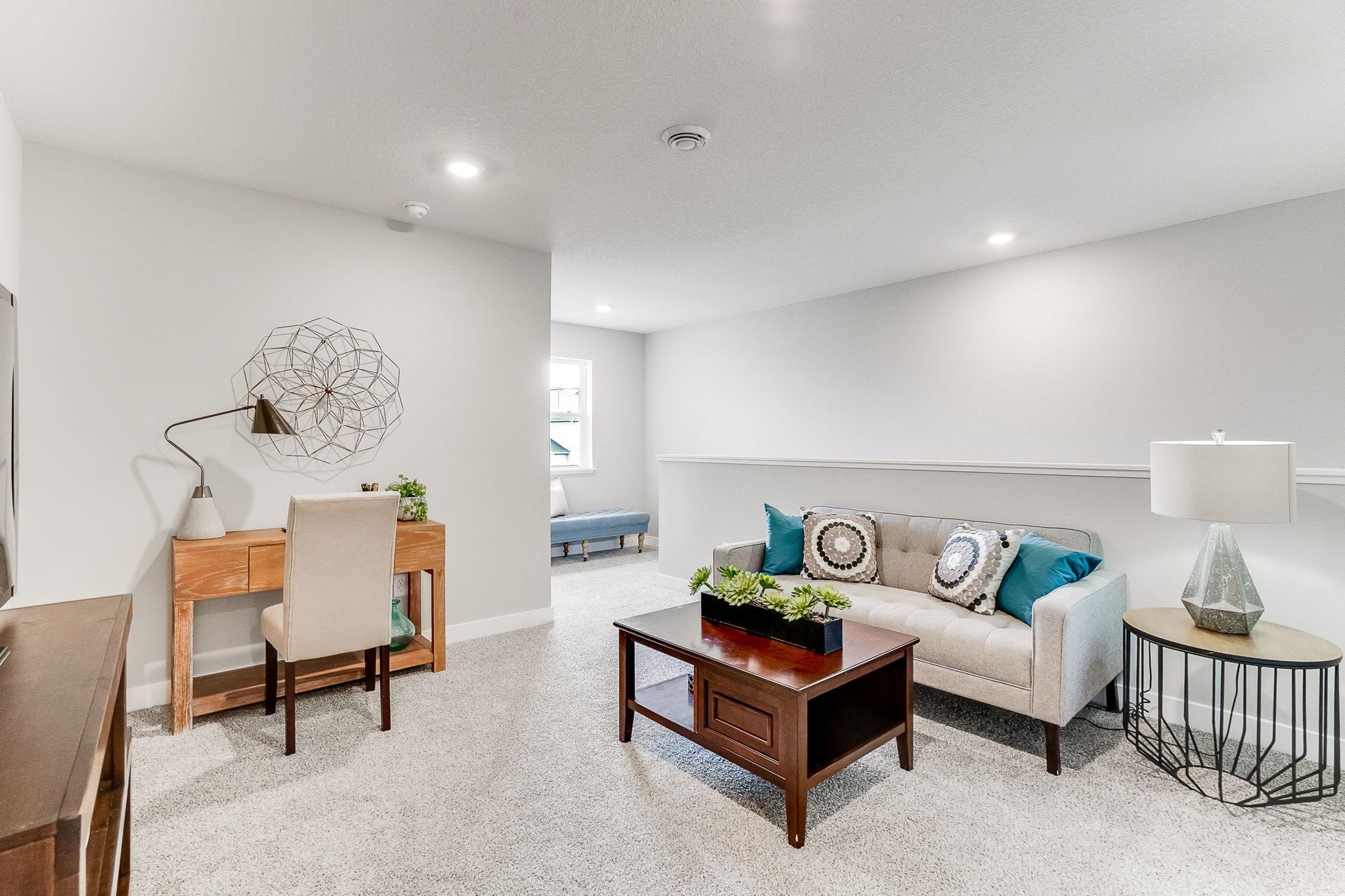 Four bedrooms and a HUGE loft on one level! What more could you ask for? *Photo is of a model home.