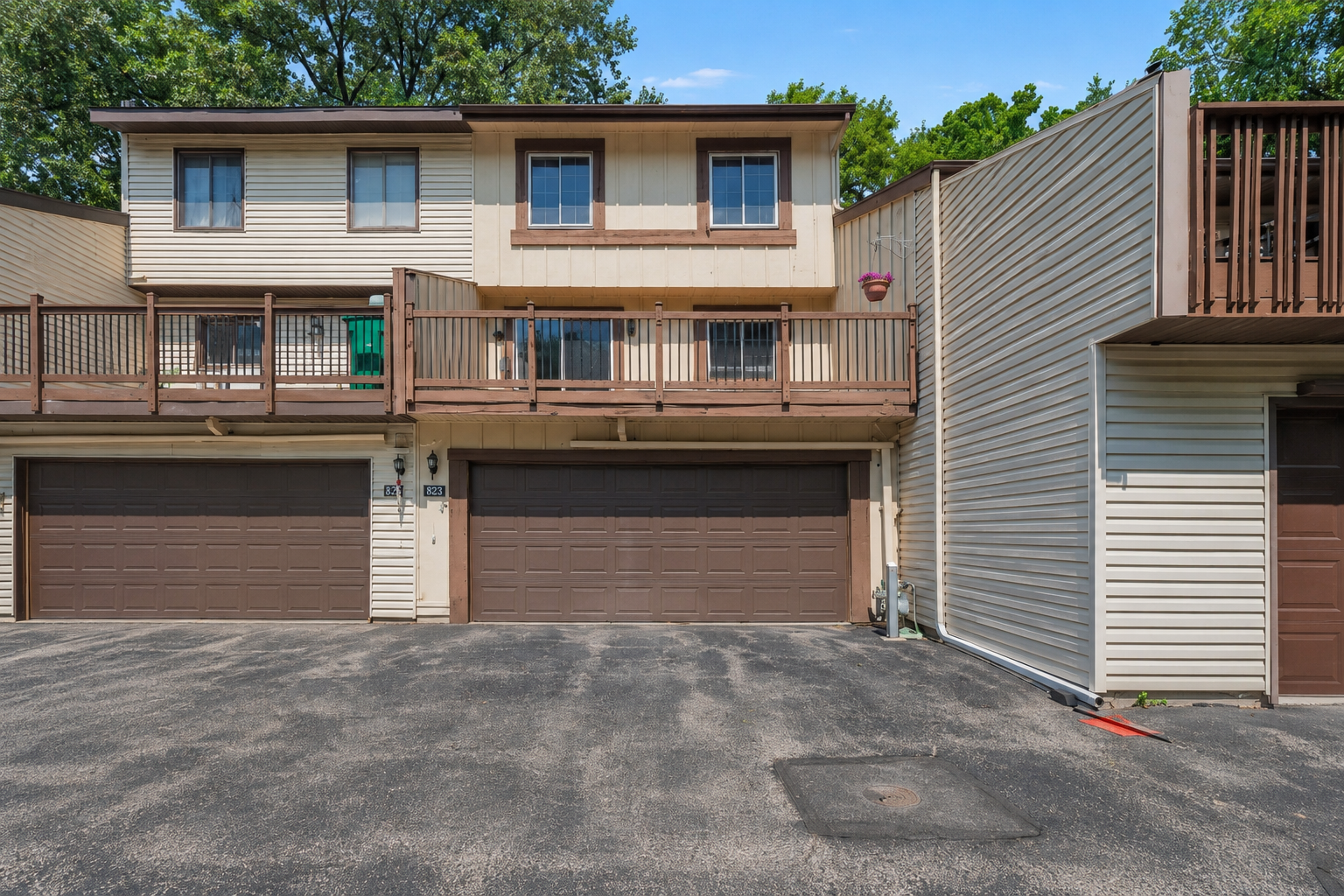 Outside- Two Car Garage