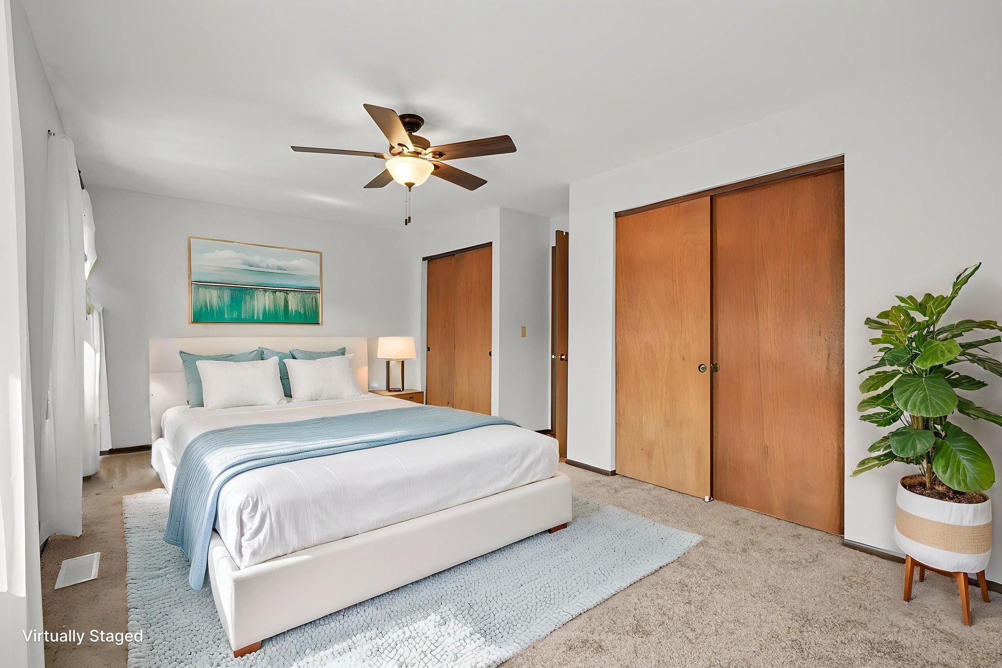Bedroom 2 Virtually Staged