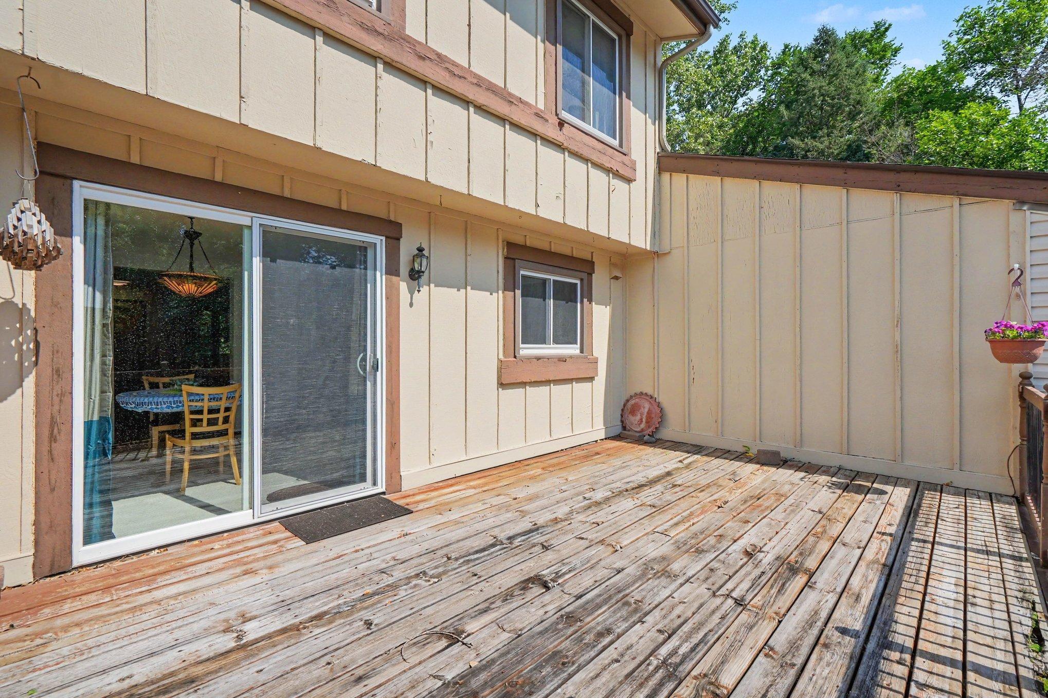 Deck Over Garage