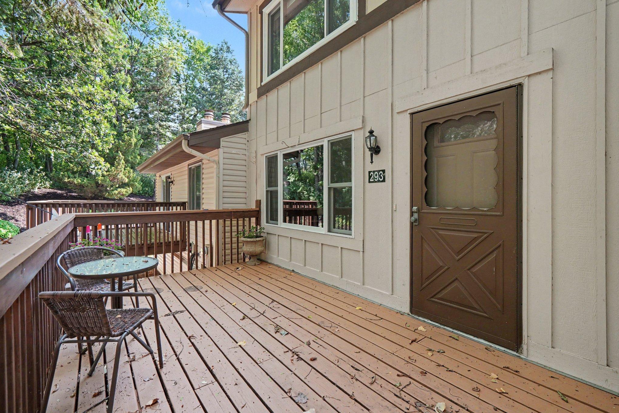 Front Door Deck