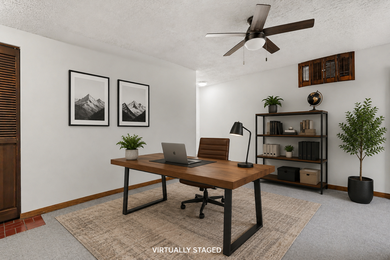 Lower Room Virtually Staged