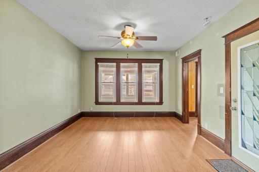 Gorgeous floors in this building, and great natural light.