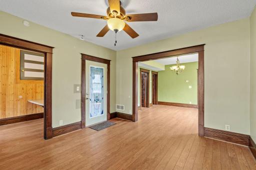 Original, beautiful historic trim and millwork.