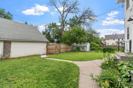 Check out the amazing yard!