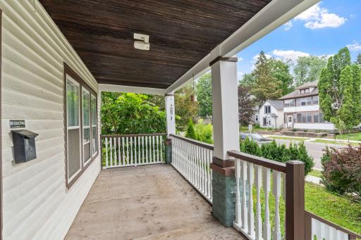 Private front balcony.
