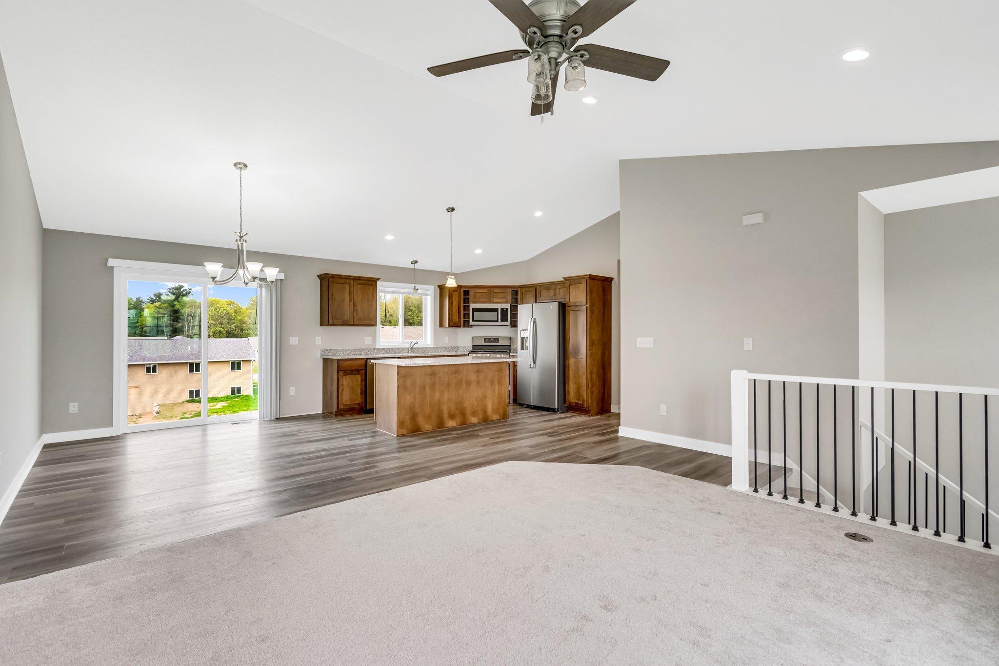 Living Room To Kitchen View