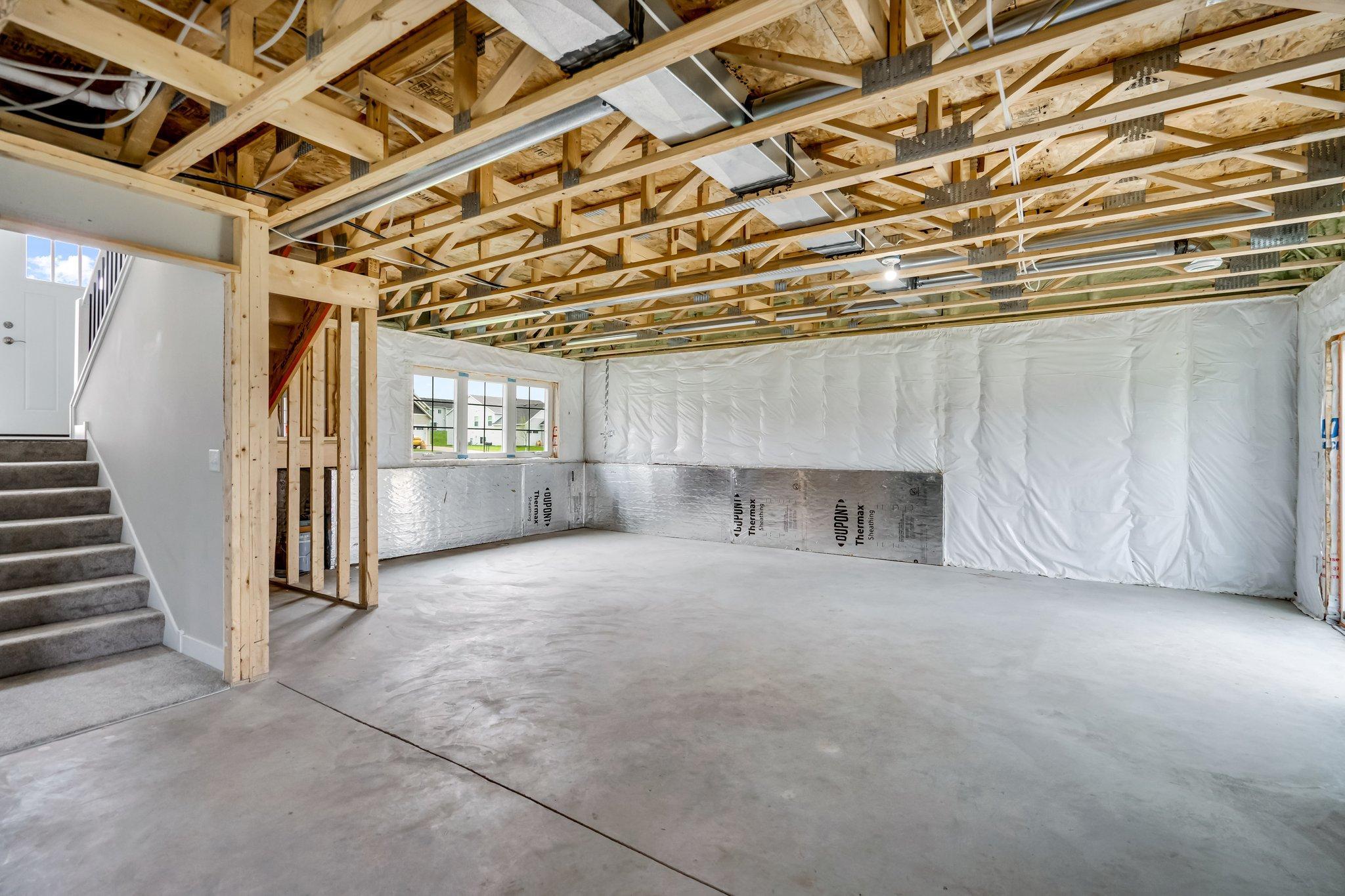Future Bedrooms 4 and 5 As Well As Bathroom # 3 and Family Room